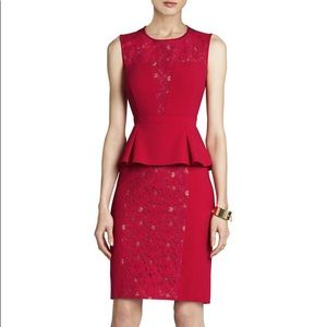 BCBG Ives Tired Lace Dress